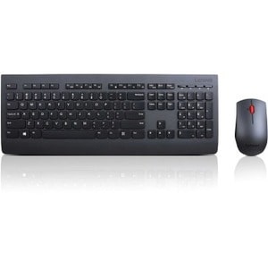 Lenovo Professional Keyboard & Mouse - Hungarian - Wireless - Wireless - Laser