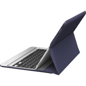 Logitech CREATE Keyboard/Cover Case Apple iPad Pro Tablet - Classic Blue, Silver - Bump Resistant, Scratch Resistant, Wate