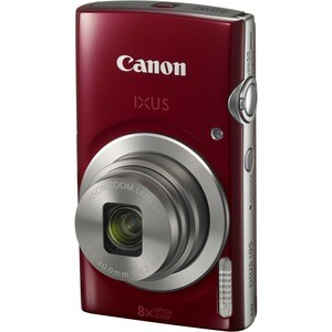Canon IXUS 185 20 Megapixel Compact Camera - Red - 1/2.3" Sensor - Autofocus - 6.8 cm (2.7")LCD - 8x Optical Zoom - 4x Dig
