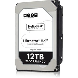 HGST Ultrastar He12 HUH721212AL5204 12 TB Hard Drive - 3.5" Internal - SAS (12Gb/s SAS) - 7200rpm