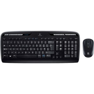 Logitech MK330 Tastatur & Maus - QWERTZ - Deutsch - Kabellos, Funk USB - , Kabellos, Funk, USB - AA, AAA - kompatibel mit 