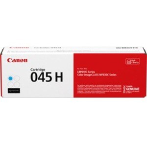 Canon 045 H Alto Yield Laser Cartucho de toner - Ciano - 1 Pack - Laser - Alto Yield - 1 Pack