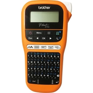 Brother P-touch PT-E110VP Elektronischer Etikettendrucker - Thermotransfer - 20 mm/s Mono - 1 Schriftarten - 3 Schriftgröß