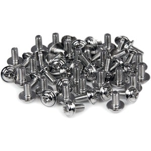 StarTech.com Computer Screws M3 x 1/4in Long Standoff - 50 Pack - Computer Assembly Screw - 0.20" - Pan, Hex - Philips - S