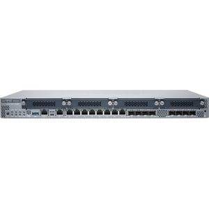 Juniper SRX345 Router - 8 Ports - Management Port - 12.0 - Gigabit Ethernet - 1U - Rack-mountable - 1 Year