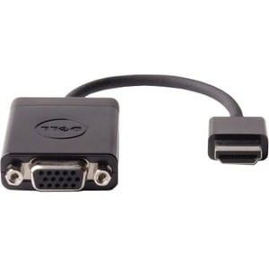 Dell EMC Dell HDMI/VGA Video Cable for Projector, Monitor, Workstation, Video Device, Notebook, Tablet, HDTV - 1 - First E