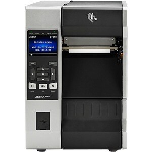 Zebra ZT610 Industrial Direct Thermal/Thermal Transfer Printer - Monochrome - RFID Label Print - Gigabit Ethernet - USB - 