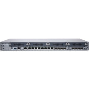 Juniper SRX345 Router - 8 Ports - Management Port - 12.0 - Gigabit Ethernet - 1U - Rack-mountable - 1 Year