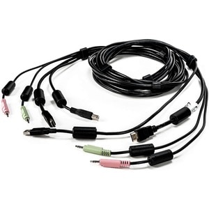 Vertiv AVOCENT 3.05 m KVM Cable - Cable for Switch, Keyboard/Mouse - First End: USB, HDMI Digital Audio/Video