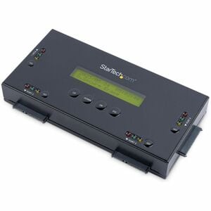 StarTech.com 4 Bay SSD/HDD Hard Drive Eraser, 2.5/3.5" SATA, Standalone Wiper, Disk Sanitizer, Hardware Wiper Erasing Tool