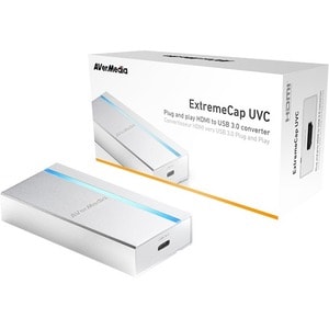 AVerMedia ExtremeCap UVC - Functions: Video Streaming, Video Capturing - 1920 x 1080 - MJPEG - USB - PC, Linux, Mac - Exte
