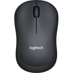 Logitech SILENT M221 Mouse - Optical - Wireless - Radio Frequency - Charcoal - USB - 1000 dpi - Scroll Wheel - 3 Button(s)