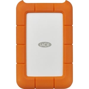 LaCie Rugged STFR4000800 4 TB Desktop Hard Drive - 2.5" External - Orange - USB Type C