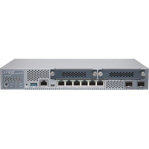 Juniper SRX320 Router - 6 Ports - Management Port - 4 - Gigabit Ethernet - Desktop, Rack-mountable, Wall Mountable - 1 Year