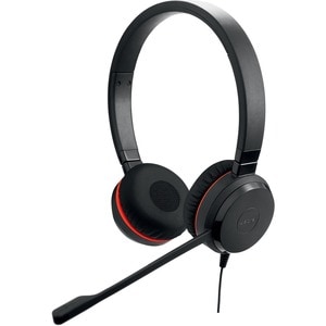 Jabra EVOLVE 20SE UC Stereo Wired Over-the-head Stereo Headset - Black - Binaural - Supra-aural - 32 Ohm - 150 Hz to 7 kHz