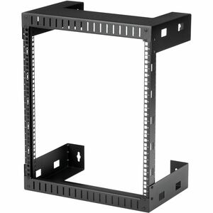 StarTech.com 2-Post 12U Heavy-Duty Wall-Mount Network Rack, 19" Open Frame Server Rack for Computer Equipment, Wall Mount 