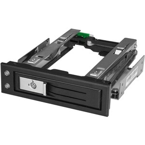 StarTech.com 5.25 to 3.5 Hard Drive Hot Swap Bay - Trayless - For 3.5" SATA/SAS Drives - Front Mount - Hard Drive Bay - SA