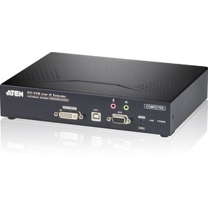ATEN ALTUSEN KE6900T Digital KVM Extender - Wired - 1 Computer(s) - 1 Local User(s) - WUXGA - 1920 x 1200 Maximum Video Re