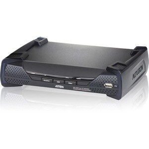 ATEN ALTUSEN KE6900R Digital KVM Console - Wired - 1 Computer(s) - 1 Remote User(s) - WUXGA - 1900 x 1200 Maximum Video Re