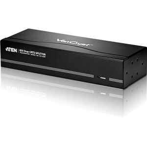 ATEN VanCryst VS1208T Signal Splitter - Metal - 1920 x 1200 - 225 MHz Maximum Video Bandwidth - 300 m Maximum Operating Di