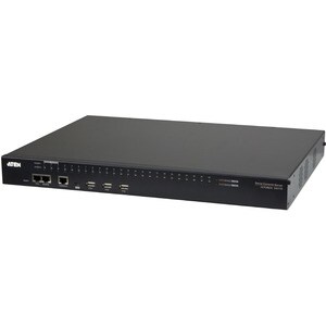 ATEN SN0148 Device Server - Twisted Pair - 48 x Network (RJ-45) - 3 x Yes - Rack-mountable, Desktop