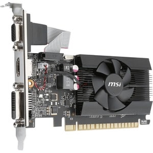 MSI NVIDIA GeForce GT 710 Graphic Card - 2 GB DDR3 SDRAM - Low-profile - 954 MHz Core - 64 bit Bus Width - PCI Express 2.0