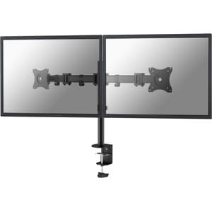 Neomounts Neomounts Pro NM-D135DBLACK Desk Mount for Flat Panel Display - Black - 2 Display(s) Supported - 68.6 cm (27") S