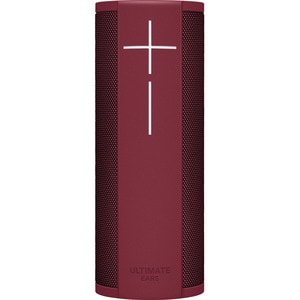 Ultimate Ears Megablast Portable Bluetooth Smart Speaker - Alexa Supported - Red - 60 Hz to 20 kHz - 360° Circle Sound - W