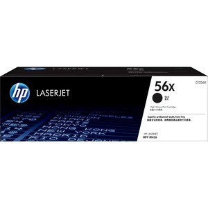 HP 56X Original High Yield Laser Toner Cartridge - Black - 1 Pack - 11400 Pages