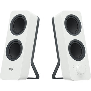 Logitech Z207 2.0 Bluetooth Speaker System - 5 W RMS - White - Desktop - 2