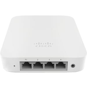 Meraki MR30H IEEE 802.11ac 1,30 Gbit/s Drahtloser Access Point - 2,40 GHz, 5 GHz - MIMO-Technologie - 4 x Netzwerk (RJ-45)