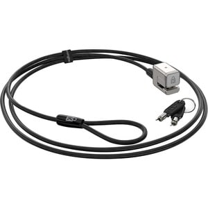 Kensington Keyed Cable Lock for Surface Pro & Surface Go - Carbon Steel, Plastic - 6 ft - For Notebook