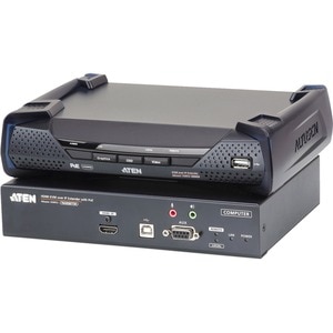 ATEN 4K HDMI Single Display KVM over IP Transmitter with PoE-TAA Compliant - 1 Computer(s) - 1 Local User(s) - 328.08 ft R