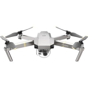 DJI Mavic Pro Platinum Aerial Drone - 2.40 GHz, 2.48 GHz - Battery Powered - 0.50 Hour Run Time - 22965.88 ft Operating Ra