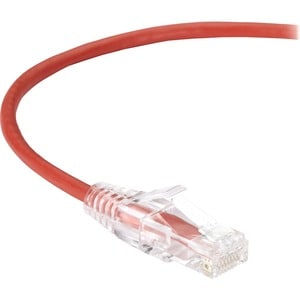 Black Box Slim-Net Cat.6 UTP Patch Network Cable - 3 ft Category 6 Network Cable for Patch Panel, Wallplate, Network Devic