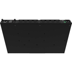 HPE P9R50A PDU - Metered - 16 A - 120 V AC, 230 V AC Ausgang - 1U - Waagerecht - Rackmount