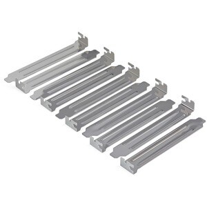 StarTech.com PLATEBLANK Abdeckplatte - TAA-konform - Stahl - Silber - 10 / Pack - 20,3 mm Höhe x 119,4 mm Breite x 5,1 mm 