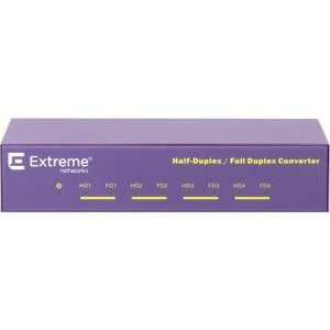 Extreme Networks 10959 Convertisseurs Half-duplex vers Full duplex - 2,7 cm Hauteur x 12,9 cm Largeur x 6,9 cm Profondeur