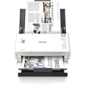 Epson DS-410 Sheetfed Scanner - 600 dpi Optical - 48-bit Color - 16-bit Grayscale - 26 ppm (Mono) - 26 ppm (Color) - Duple