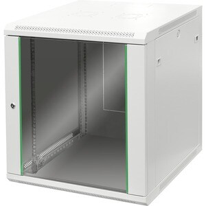 DIGITUS Professional Dynamic Basic DN-19 12U-6/6-EC 12U Wall Mountable Rack Cabinet for Server - 482.60 mm Rack Width - Li