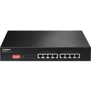 Switch Ethernet Edimax GS-1008P V2 8 Porte - 2 Layer supportato - Coppia incrociata - Standalone, Desktop