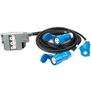 POWER DIST. MOD. 3X1 POLE 3 WIRE RCD 32A 3XIEC309