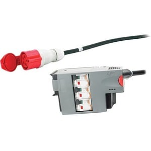 POWER DIST. MOD 3 POLE 5 WIRE RCD 32A IEC309