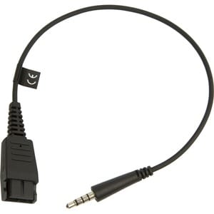 Jabra 8800-00-99 Cabo áudio - Cabo de Extensão - Preto