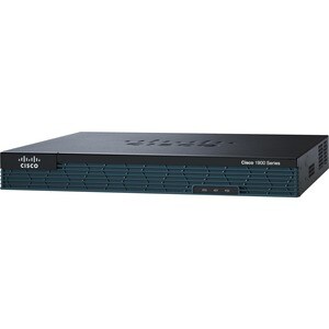 Cisco 1900 1921 Router - Recondicionado - 2 Portas - PoE Ports - Porta de gestão - 2 - Gigabit Ethernet - 1U - Montável so