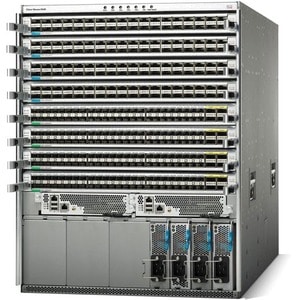 Cisco Nexus 9500 9508 Gerenciável Comutador de camada 3 - Cinzento - 3 Camada suportada - Fibra ótica - 13U - Montável sob