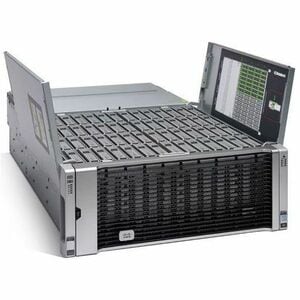 Cisco 56 x Total de compartimentos Sistema de armazenamento NAS - 4U Montável sobre rack - 0 x HDD Installed - 12Gb/s SAS 