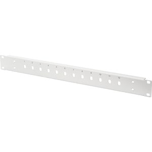 DIGITUS Professional Mounting Plate for Fiber Optic Coupler, Cable Box - White - 1