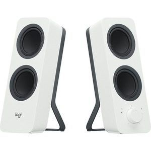 Logitech Z207 Bluetooth Speaker System - 5 W RMS - White - Desktop - 2 Pack