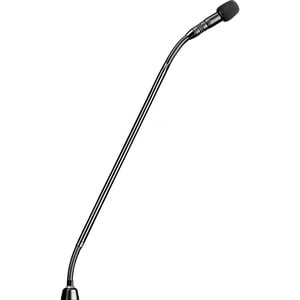Shure MX415LPDF/C Wired Electret Condenser Microphone - 50 Hz to 17 kHz - Cardioid - Gooseneck, Shock Mount, Surface Mount